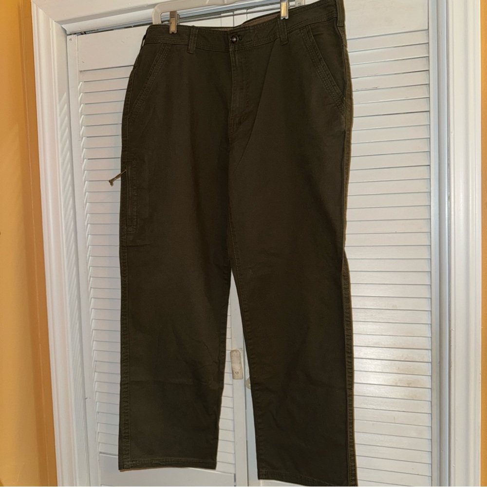 Men's Dark Green Cargo Pants